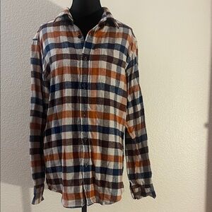 Men's Multicolor Plaid Shirt
